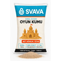 Doğal Kuvars Oyun Kumu 25 kg